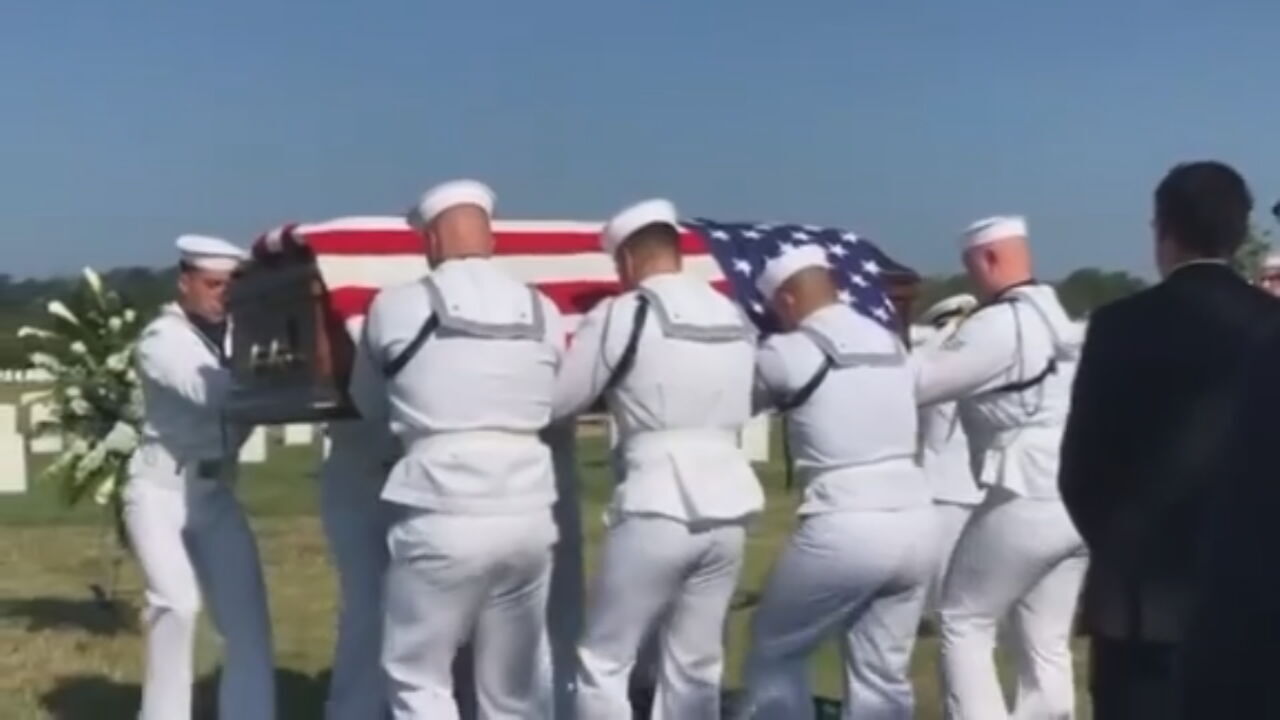 Kentucky sailor killed at Pearl Harbor buried at Arlington National Cemetery